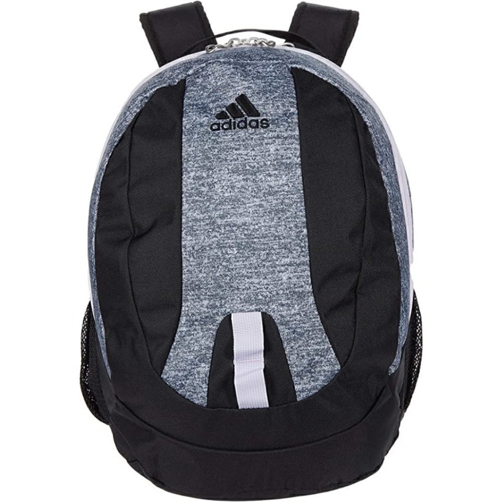 adidas Journal Backpack, Jersey Onix/Black/Purple Tint - Picture 1 of 4